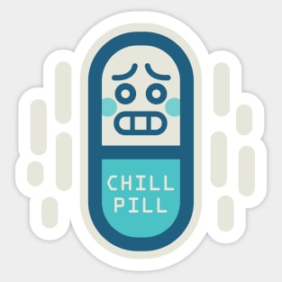 Chill Pill Sticker